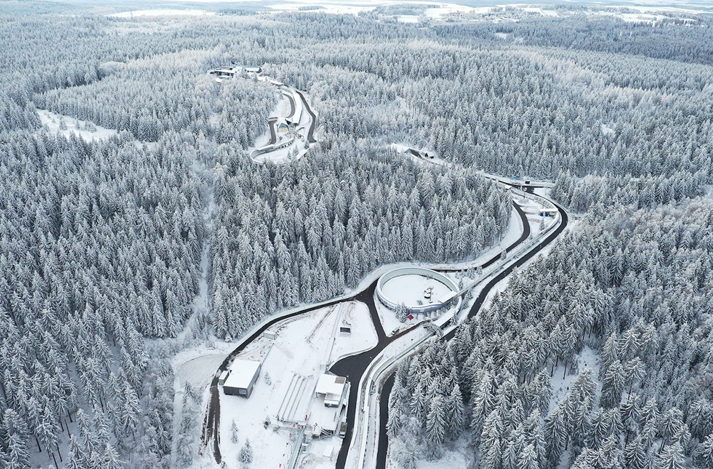 Rennbobtaxi Winter Altenberg