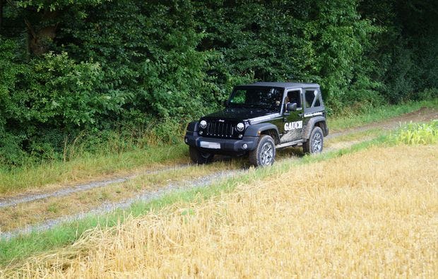 Geländewagen offroad fahren Sinsheim (Jeep Wrangler)
