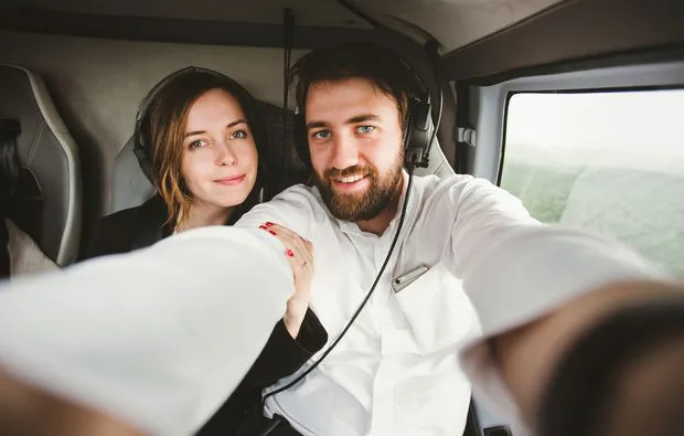 Romantik-Hubschrauber-Rundflug Konstanz für 2 (30 Min.) - 3