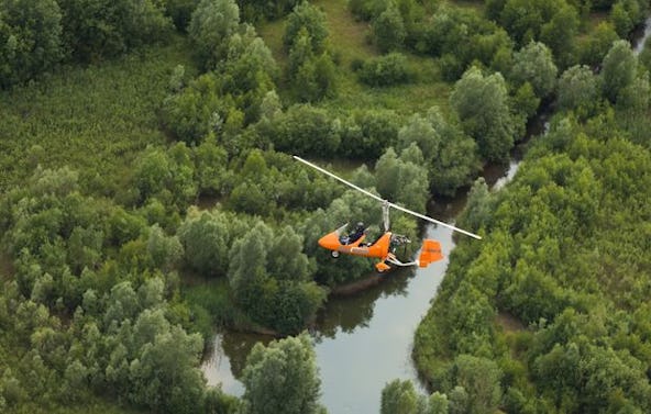 Tragschrauber-Rundflug Hamburg (60 Min.)