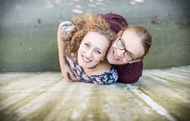 Paar-Fotoshooting Ostfildern - 5