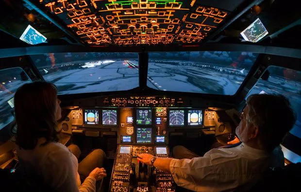 Flugsimulator A320 Dresden (60 Min.) - 1