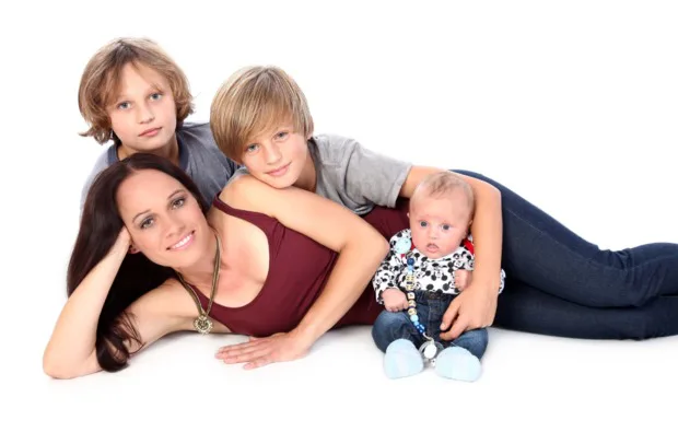 Familien Fotoshooting Dresden für 7 - 1
