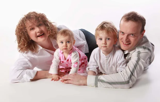 Familien Fotoshooting Dresden für 7 - 3