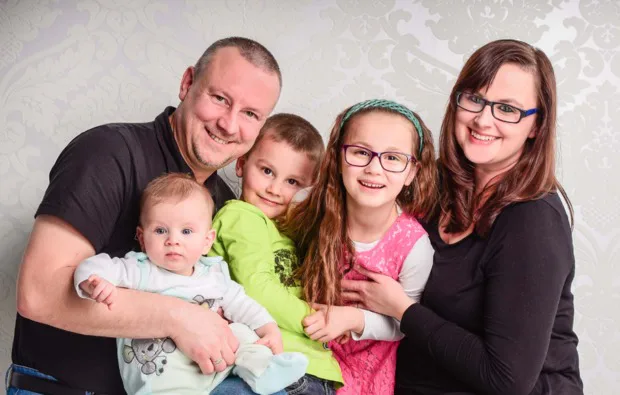 Familien Fotoshooting Dresden für 7 - 5
