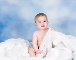 Baby-Fotoshooting bei Genf