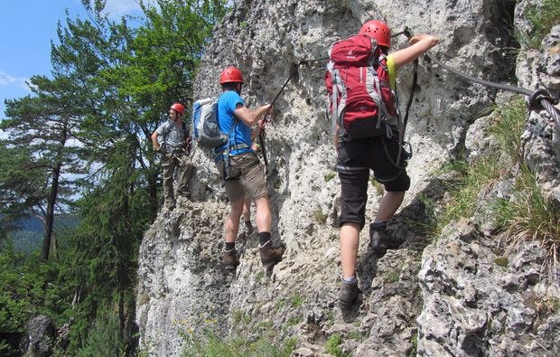 Klettersteig für Einsteiger Hirschbach