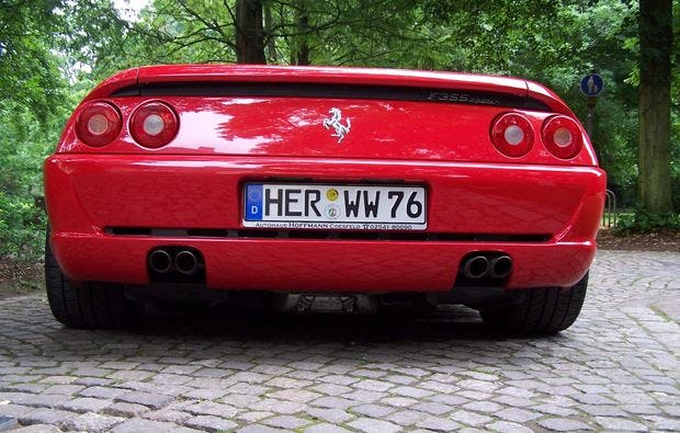 Ferrari F355 selber fahren Weeze (60 Min.)