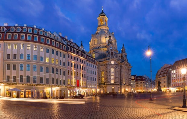 Dinner & Nachtwächter Tour Dresden für 2