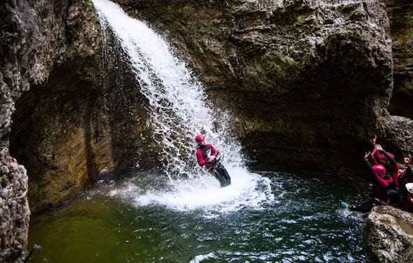 Canyoning Tour für Fortgeschrittene Schneizlreuth