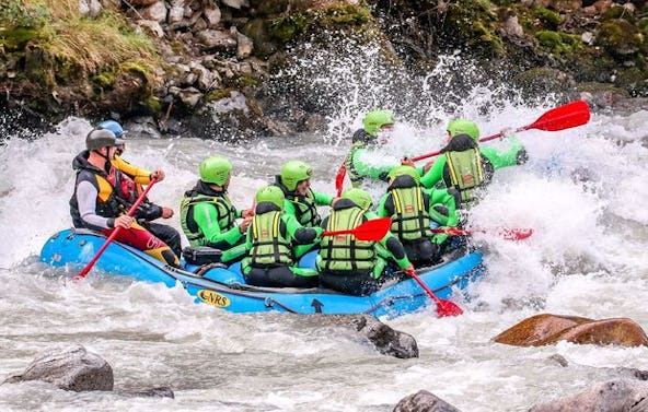 Rafting "Halbtagestour" auf dem Inn/ Imster Schlucht Haiming