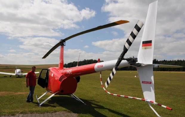 Hubschrauber Rundflug Hörselberg- Hainich (20 Min.)