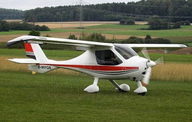 Flugzeug-Rundflug Bindlach (45 Min.)