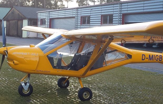 Flugzeug-Rundflug Bindlach (45 Min.)