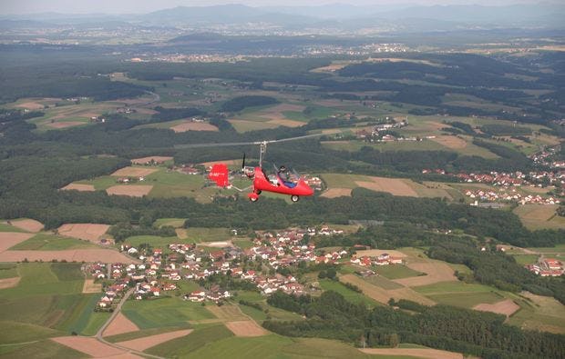 Tragschrauber selber fliegen Weiden in der Oberpfalz (30 Min.)