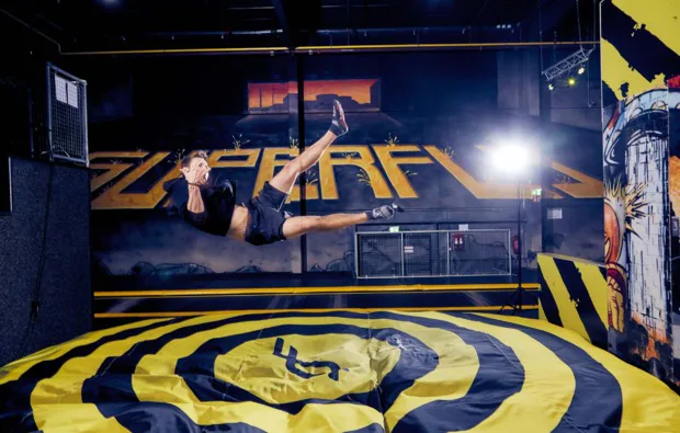Trampolinhalle Dortmund für 2 - 6