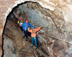Caving und Trekking Höhle Lofer