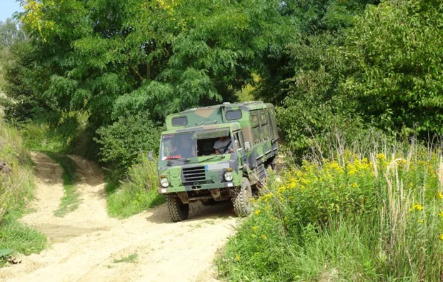 Volvo Lappländer 6x6 offroad fahren Großmehring - 2