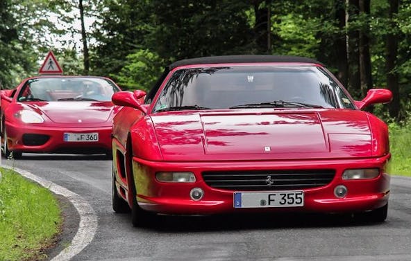 Ferrari F355 Spider selber fahren Berlin (50 min)