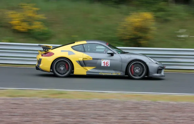 Renntaxi Porsche Cayman GT4 (3 Rdn.) Bilster Berg