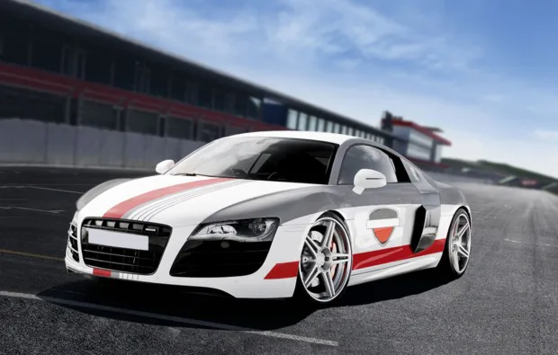 Renntaxi Audi R8 (4 Rdn) Schönwald - 1