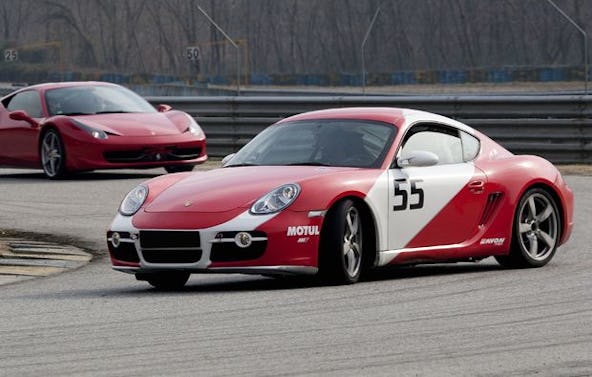 Porsche fahren in Pavia (6 Rdn.)