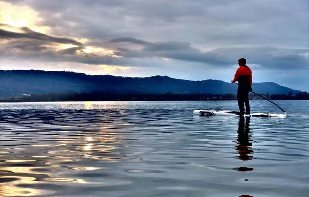 Stand Up Paddling Moos