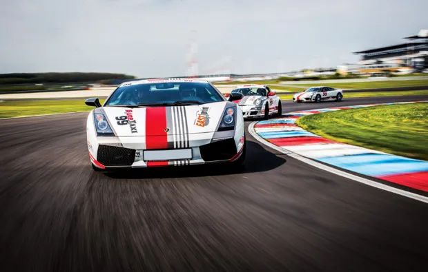 Renntaxi Lamborghini Gallardo 4 Runden Spreewaldring - 2
