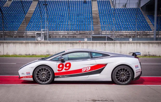 Renntaxi Lamborghini Gallardo 4 Runden Spreewaldring - 3