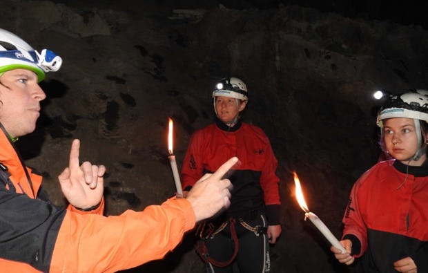 Höhlentrekking  Schrägstollen (mittel) Haiming