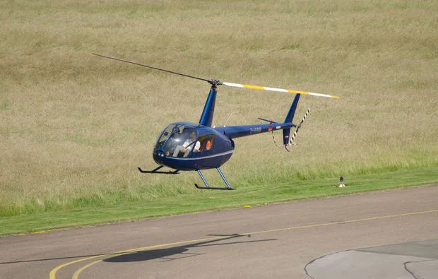 Hubschrauber-Skyline-Flug Dresden ab Kamenz inkl. Sächs. Schweiz (60 Min.)