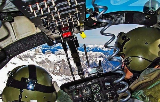 Hubschrauber-Simulator BO 105 Gensingen