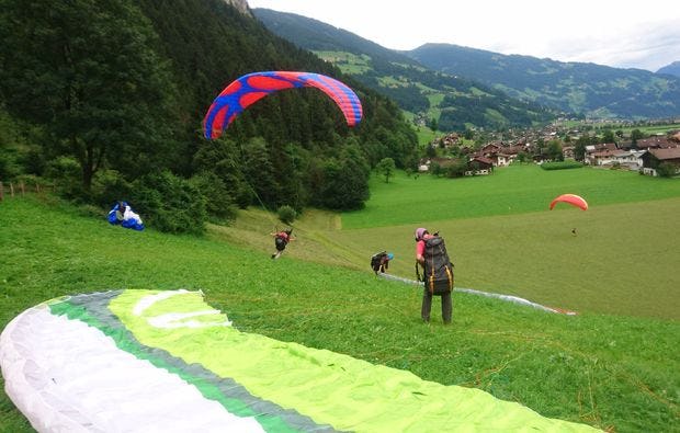 Gleitschirm Schnupperkurs Mayrhofen