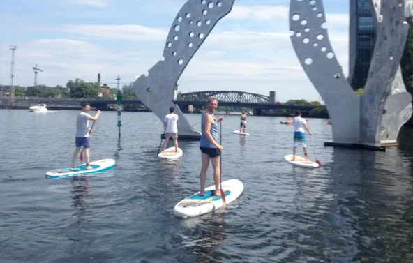Stand up paddling Fortgeschrittenenkurs Berlin