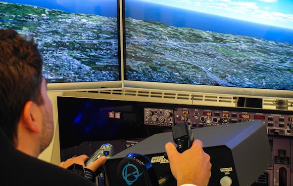 Flugsimulator Boeing B737 in Frankfurt am Main für 2