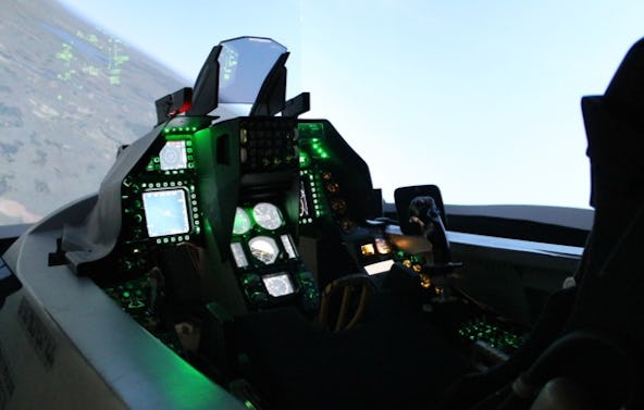 Flugsimulator Kampfjet F-16 - Hamburg