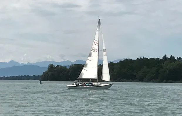 Tages-Segeln Utting am Ammersee - 2
