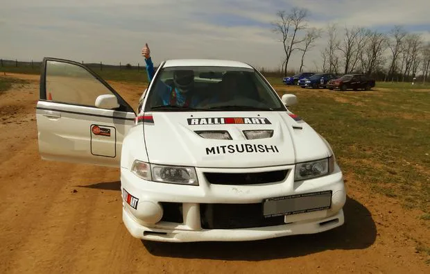 Rallye fahren in der Nähe von Sopron (Mitsubishi Lancer EVO VI 5 Rdn) - 2