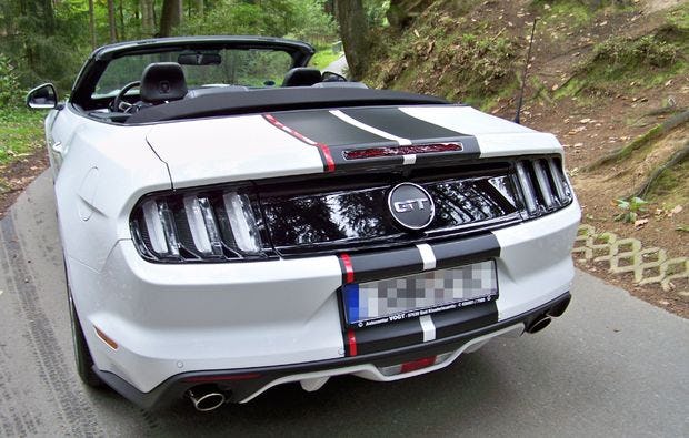 Mustang GT Cabrio fahren 1 Tag (Mo.-Do.)  Karben