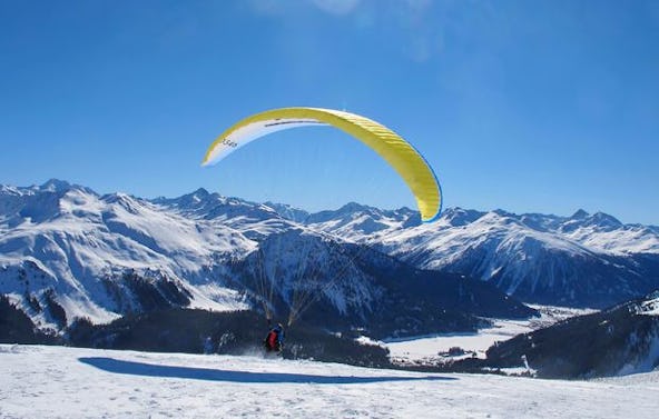 Gleitschirm Tandemflug Klosters