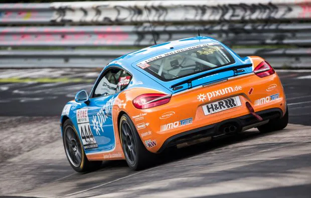 Porsche Cayman 981 Renntaxi Nürburgring (VLN Training) - 1