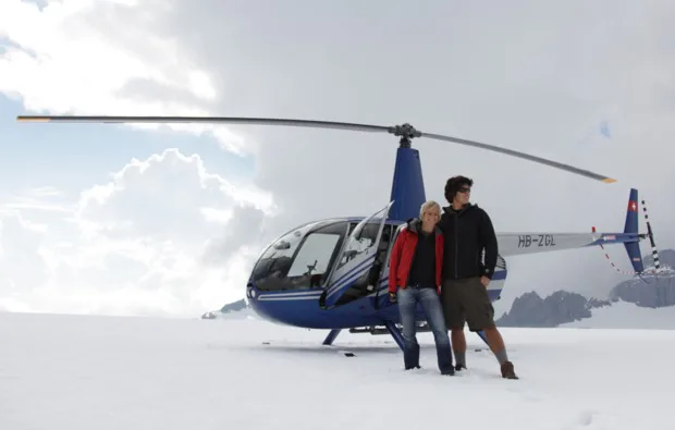 Hubschrauber-Alpenrundflug mit Gletscherlandung Balzers - 2