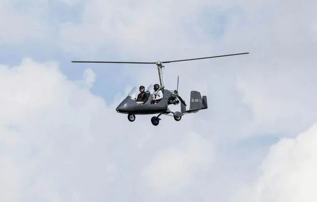 Tragschrauber-Rundflug Wallerfangen- Düren (30 Min.) - 6
