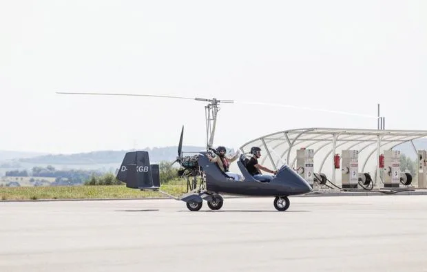 Tragschrauber-Rundflug Wallerfangen- Düren (30 Min.) - 11