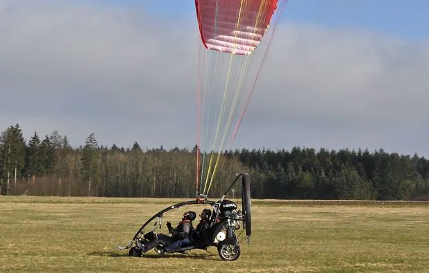 Motorgleitschirm fliegen Hörsten - 3