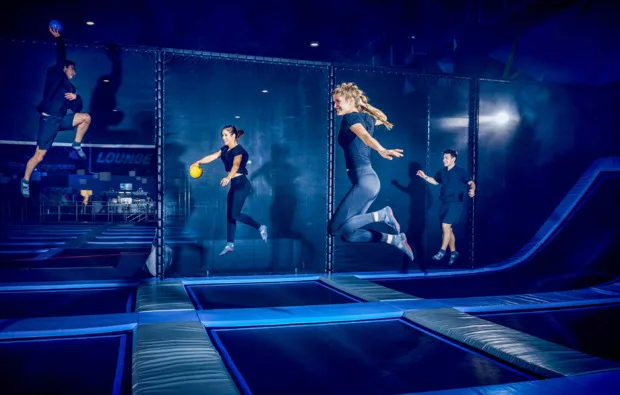 Trampolinhalle München Trudering-Riem für 2 - 4