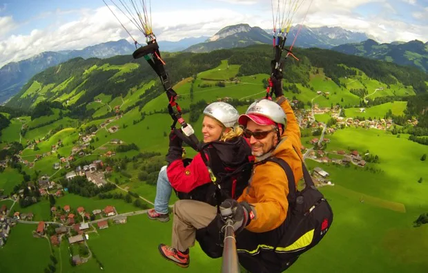 Gleitschirm Thermikflug Mayrhofen - 2