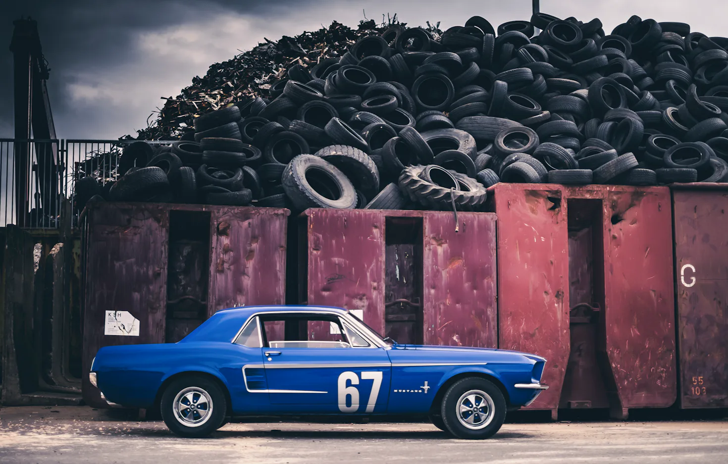 Ford Mustang Oldtimer Tagestour Osdorf - 1