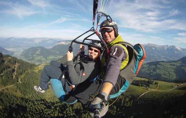Gleitschirm Tandemflug Söll für 2 - 1