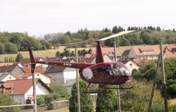 Hubschrauber Rundflug Weiden in der Oberpfalz (20 Min.)